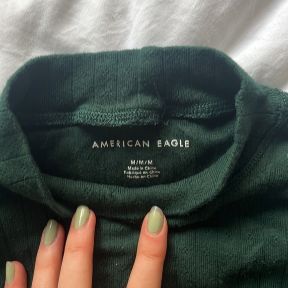 American eagle green long sleeve - Picture 3 of 4